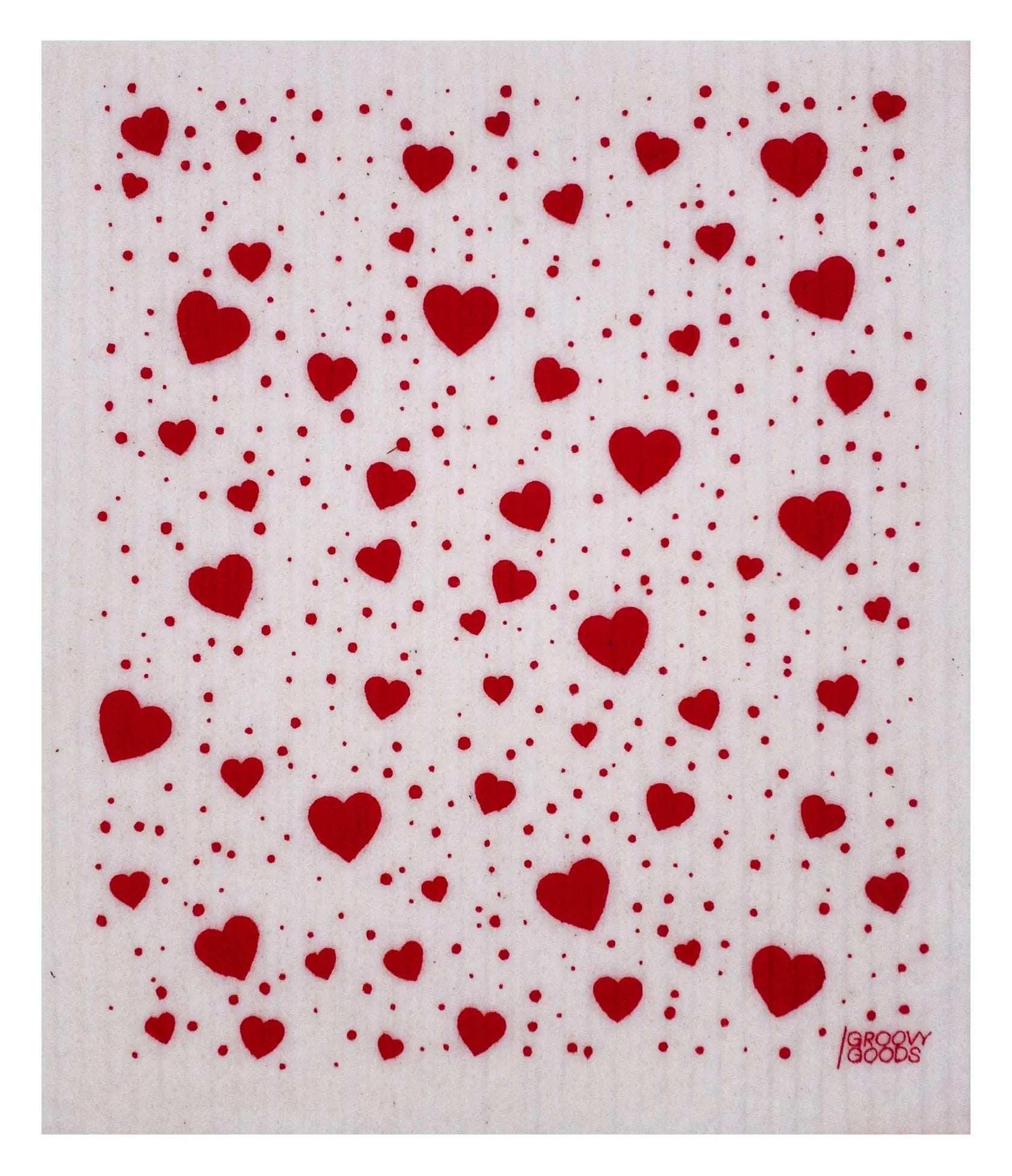 Hearts ecological compostable cloth