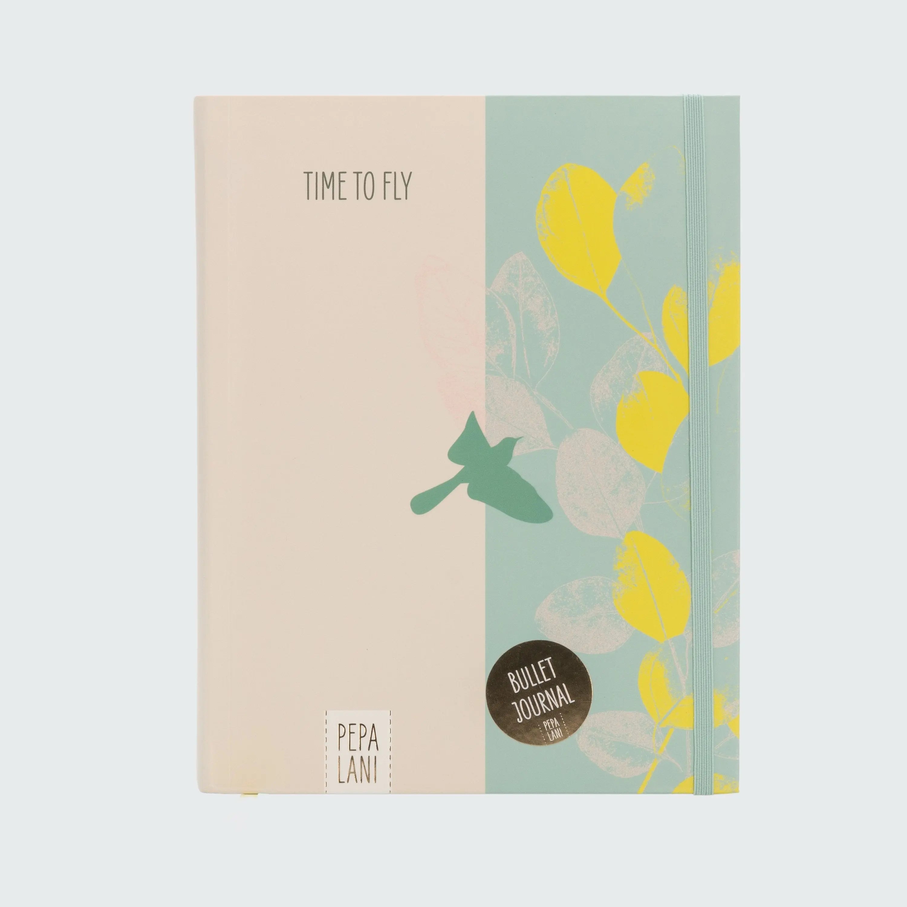 Bullet Journal Mint Green Bird DIN A5