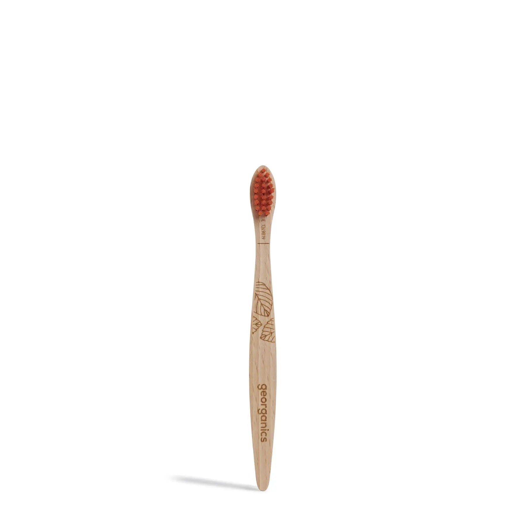 Children's beech wood toothbrush