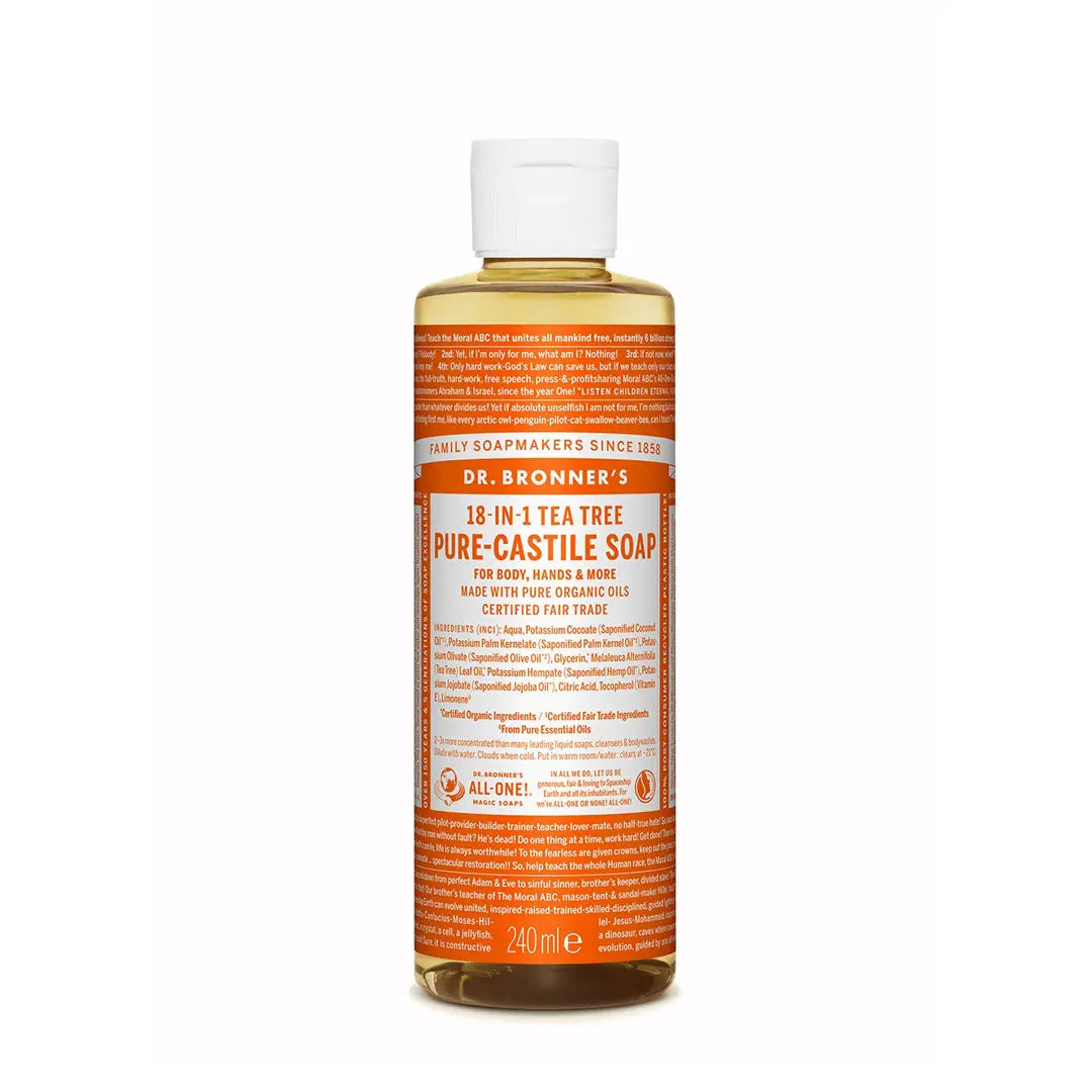 18 in 1 Concentrated Castile Liquid Soap - Tea Tree