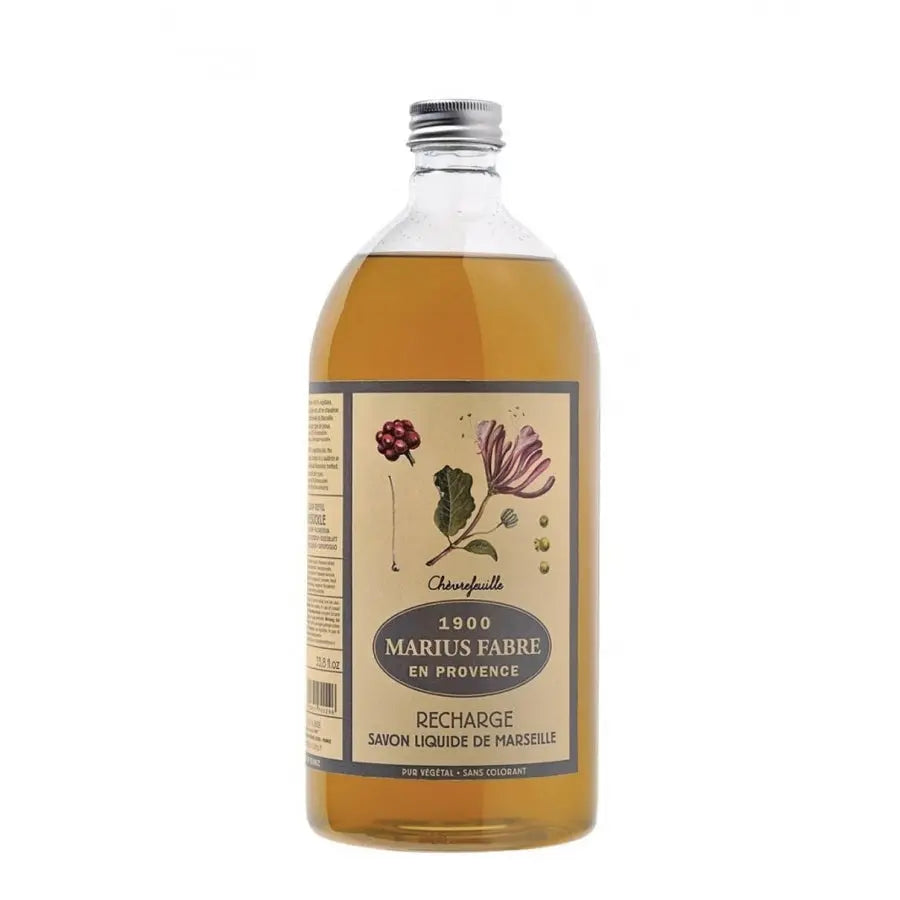 Marseille Liquid Soap with Honeysuckle - 1 Liter