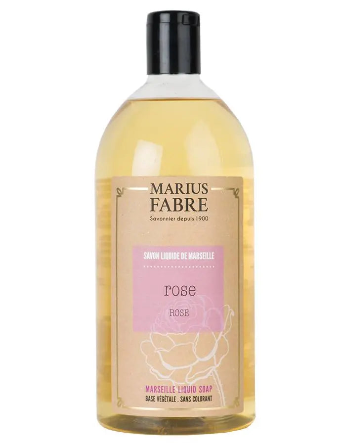 Marseille Rose Liquid Soap - 1 Liter