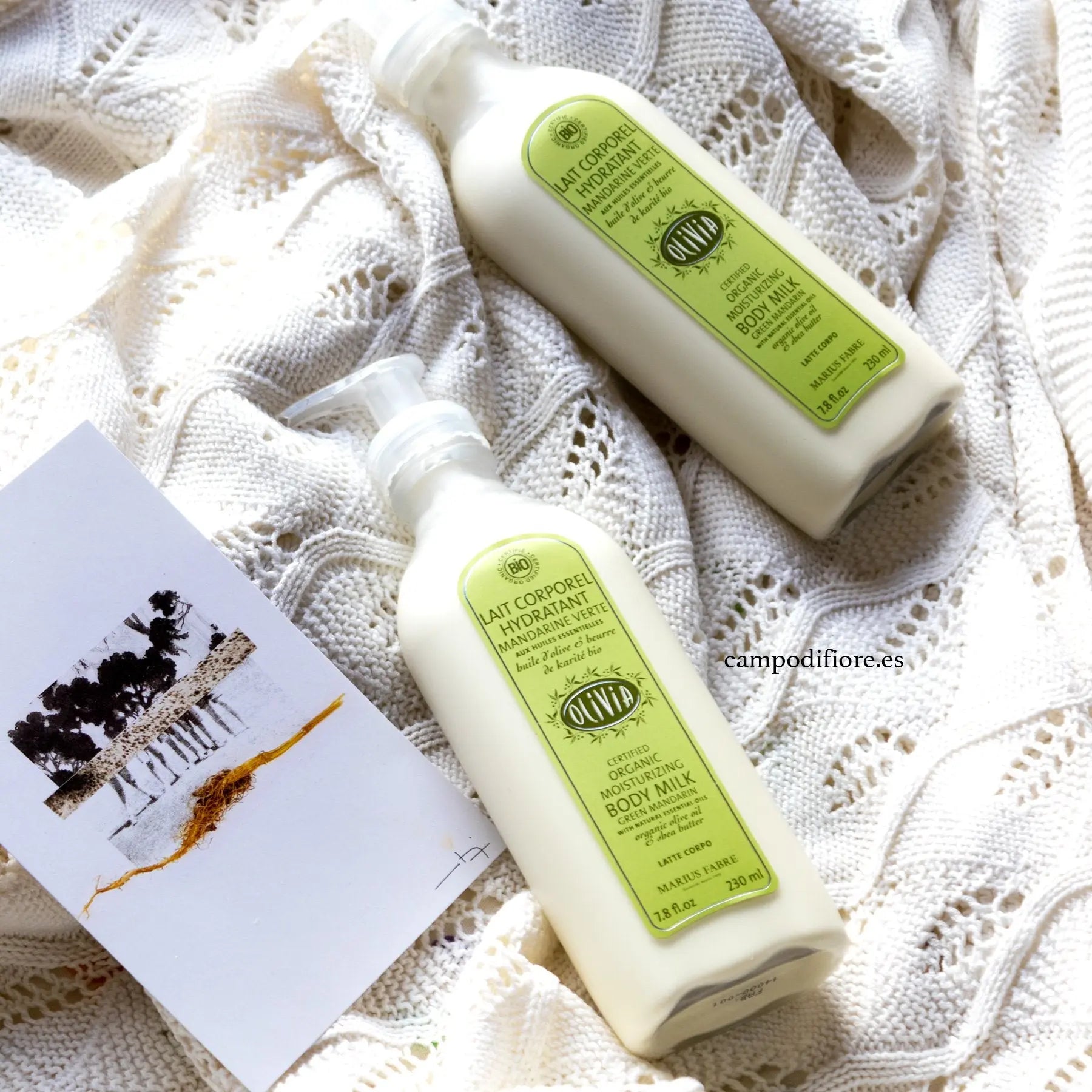 Body milk with Olive and Shea BIO 230 ml