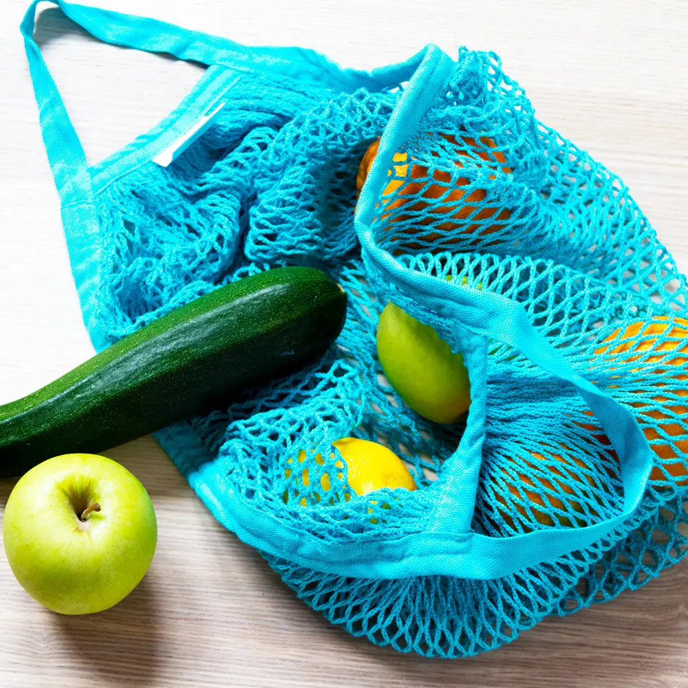 Ecological mesh bag for zero waste shopping