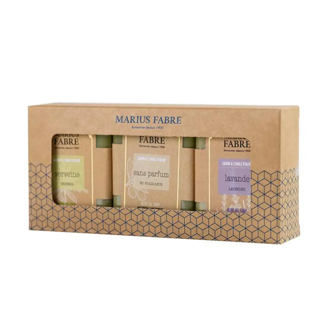 Gift box - Trio of Marseille soaps