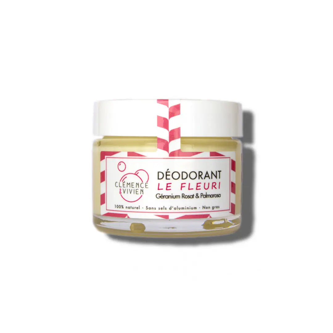 Geranium and Rose cream deodorant - Le Fleuri
