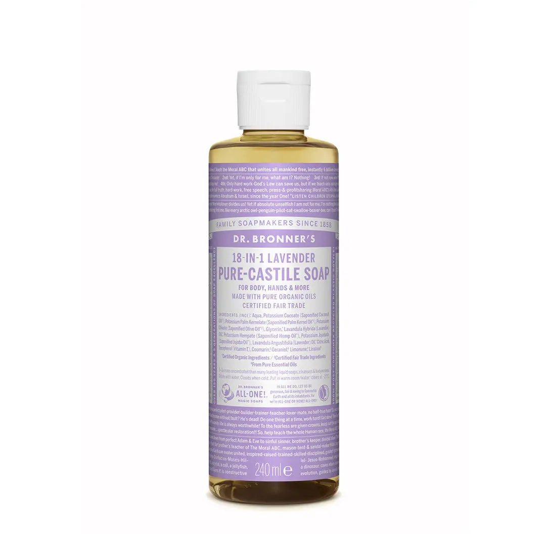 Concentrated Castile Liquid Soap 18 in 1 - Lavender