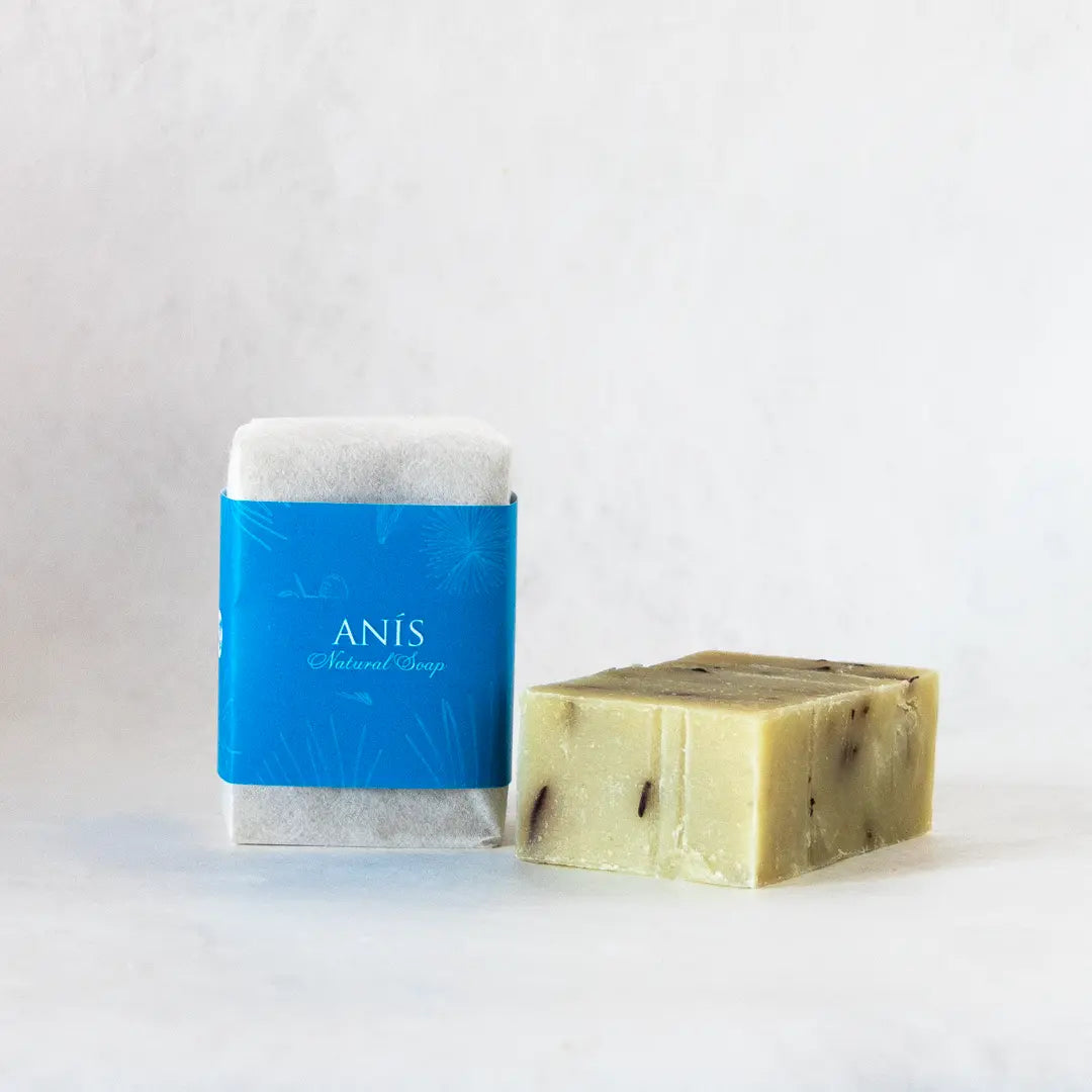 Natural Anis soap for psoriasis