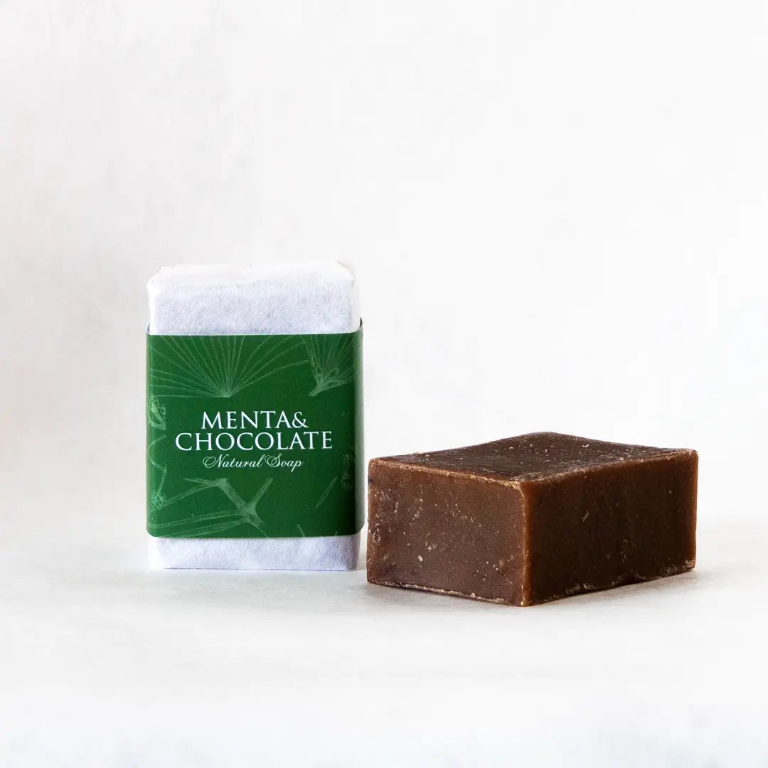 Natural Mint and Chocolate Soap
