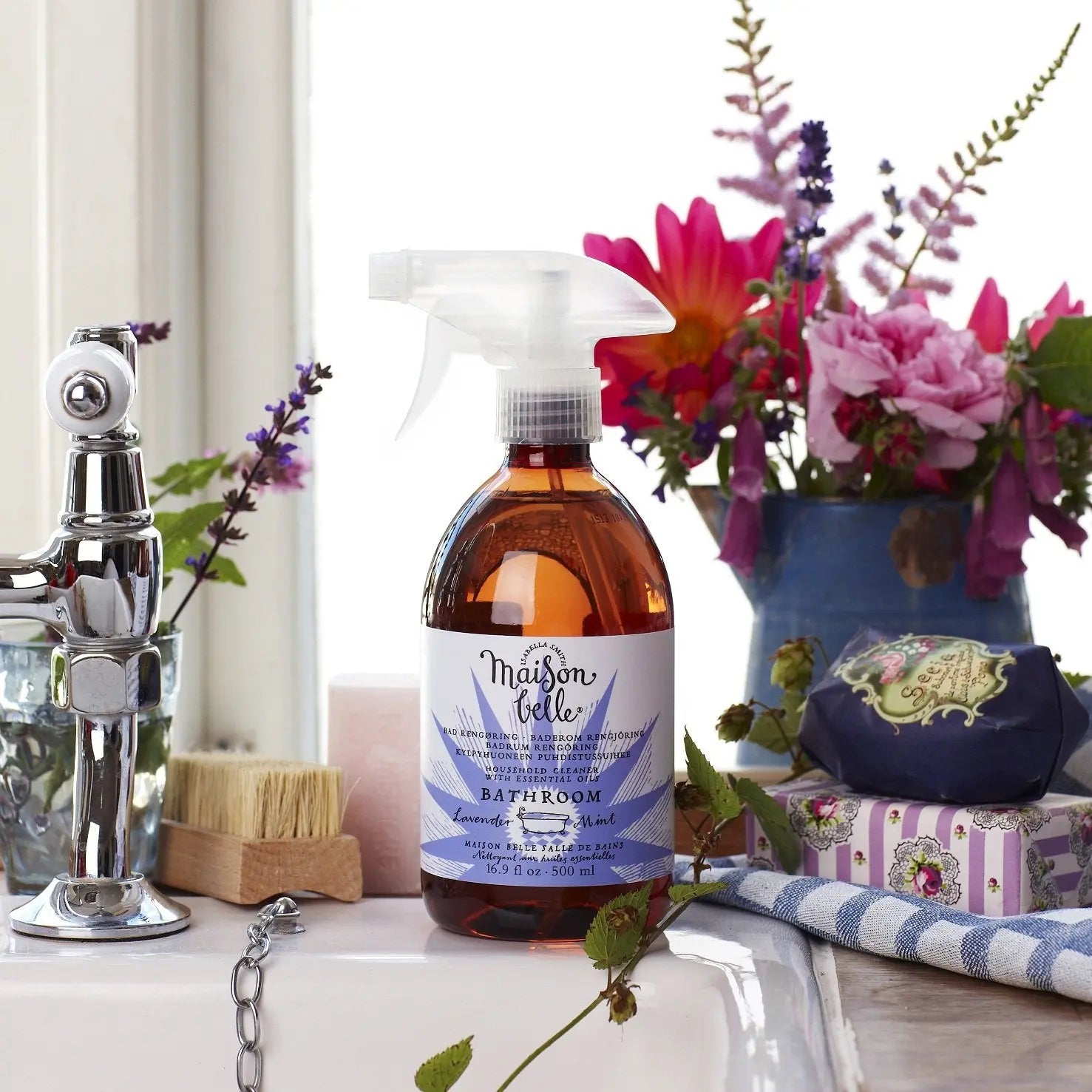 Ecological bathroom cleaner Lavender and Peppermint 500 ml
