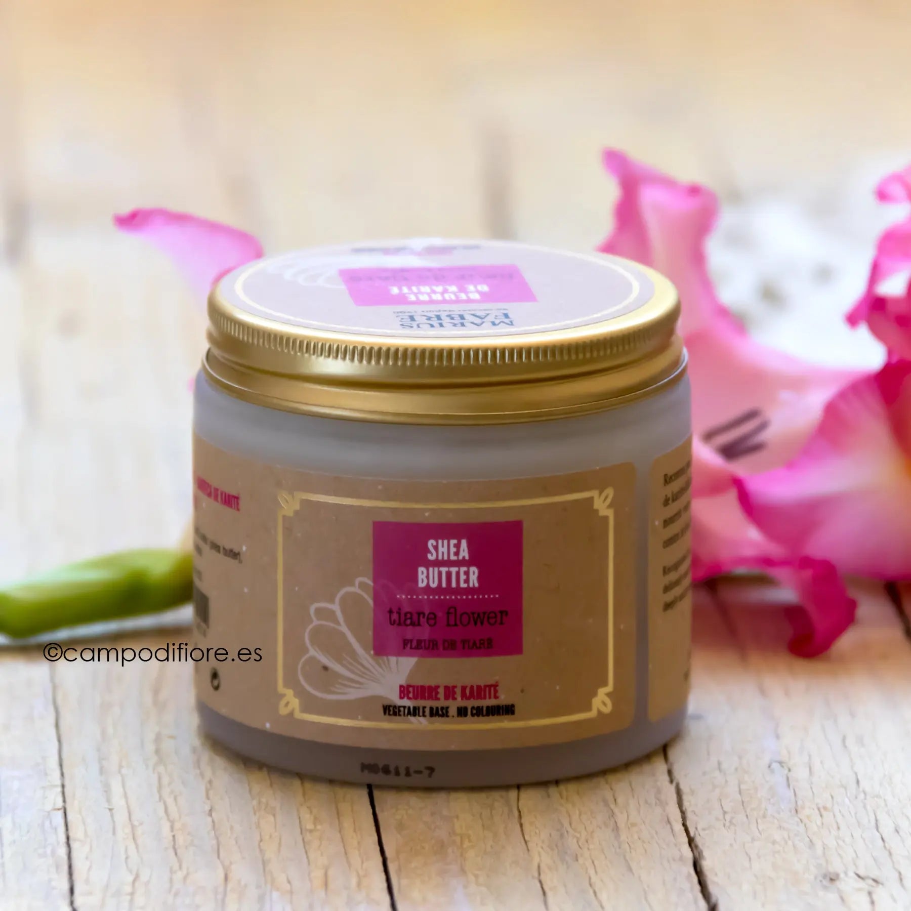 Shea butter with Tiaré flower 100 ml