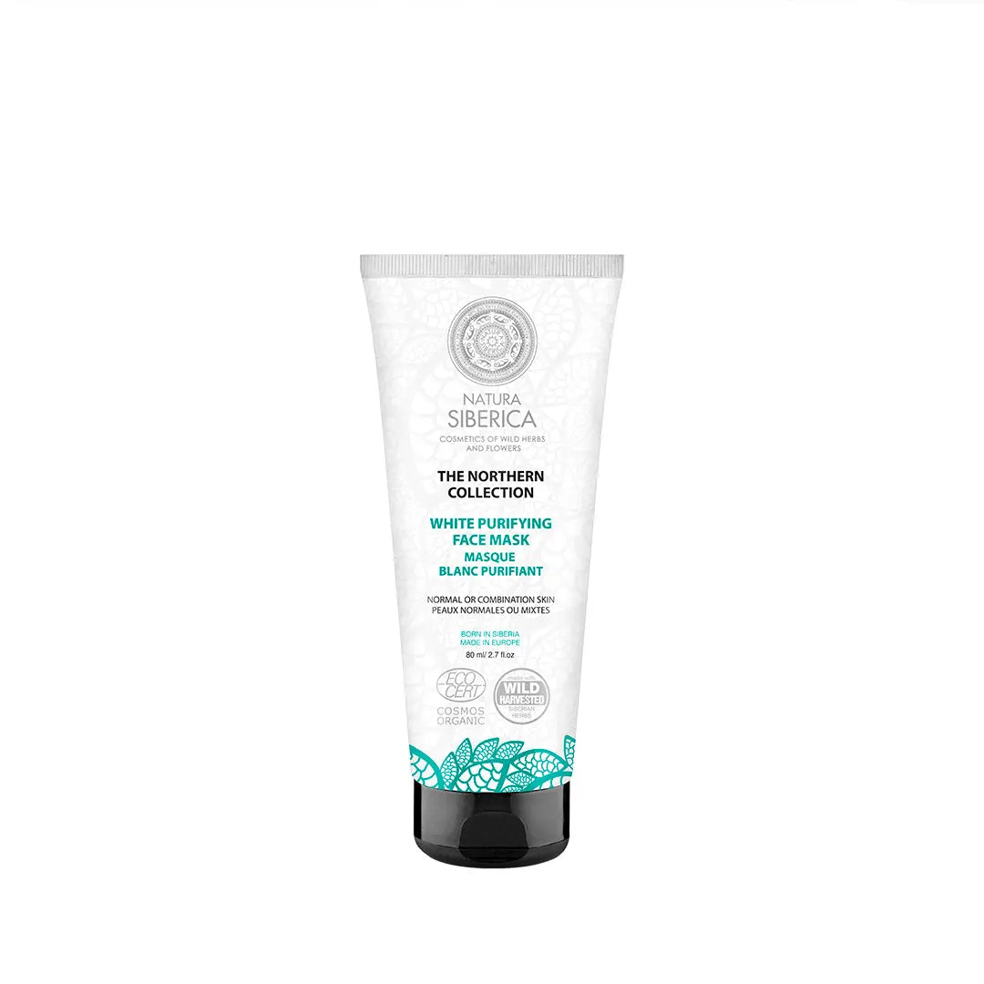 Mascarilla facial blanca purificadora Northern Collection