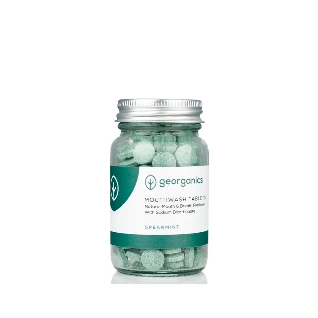 Peppermint mouthwash tablets